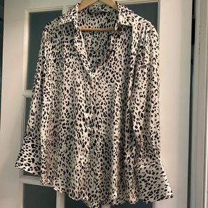 Silky feeling Zara top